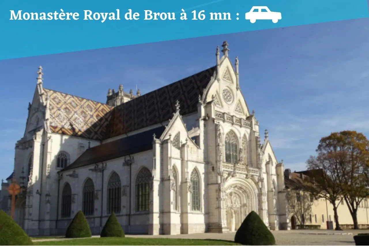 شقة L'Ambre - 1 A 4P - Wifi Fibre - Parking Gratuit Pont-dʼAin 0*,