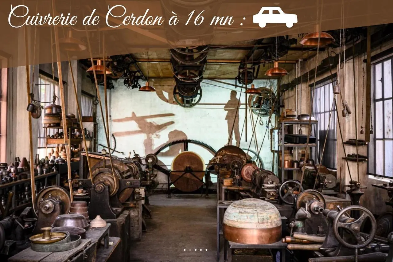 شقة L'Ambre - 1 A 4P - Wifi Fibre - Parking Gratuit Pont-dʼAin