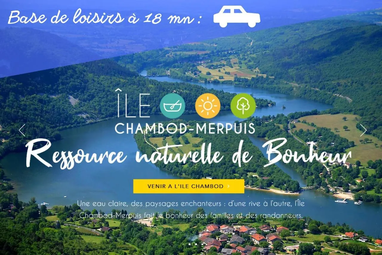 شقة L'Ambre - 1 A 4P - Wifi Fibre - Parking Gratuit Pont-dʼAin