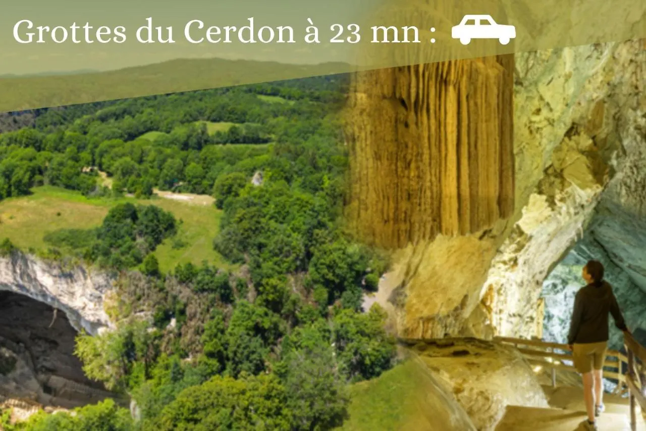 شقة L'Ambre - 1 A 4P - Wifi Fibre - Parking Gratuit Pont-dʼAin 0*,  فرنسا