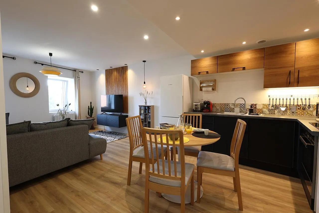 Appartement L'Ambre - 1 A 4P - Wifi Fibre - Parking Gratuit à Pont-dʼAin France